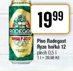 TEMPO Pivo Radegast Ryze hořká 12 nabídka