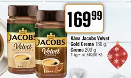TEMPO Káva Jacobs Velvet Gold Crema, Crema nabídka