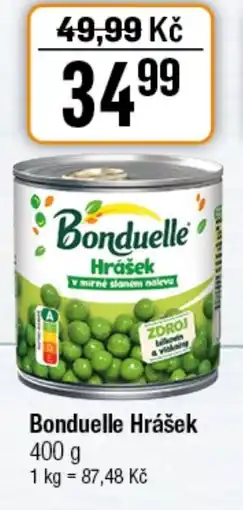 TEMPO Bonduelle Hrášek nabídka