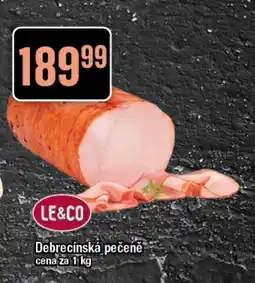 TEMPO Debrecínská pečeně nabídka