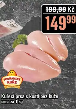 TEMPO Kuřecí prsa s kostí bez kůže nabídka