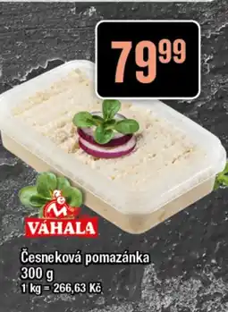 TEMPO VÁHALA Česneková pomazánka nabídka