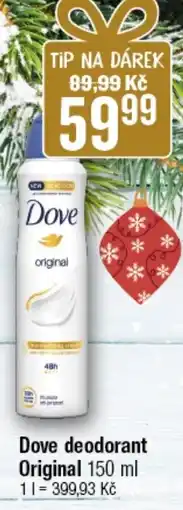 TEMPO Dove deodorant Original nabídka