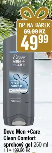 TEMPO Dove Men +Care Clean Comfort sprchový gel nabídka
