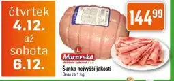 TEMPO Šunka nejvyšší jakosti nabídka