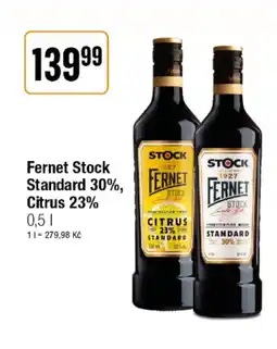TEMPO Fernet Stock Standard 30%, Citrus 23% nabídka