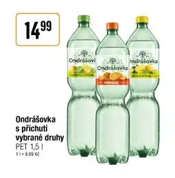 TEMPO Ondrášovka s příchutí vybrané druhy nabídka