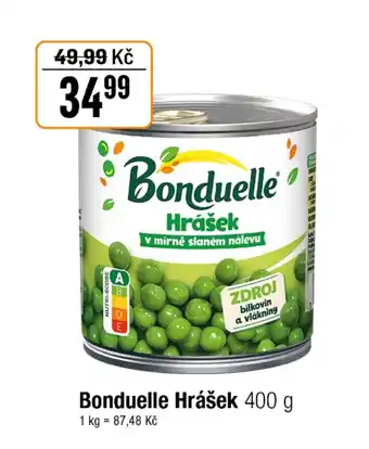 TEMPO Bonduelle Hrášek nabídka