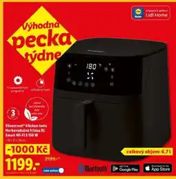 Lidl Silvercrest kitchen tools Horkovzdušná fritéza XL Smart Wi-Fi 2150 W nabídka
