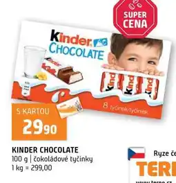 Terno Kinder Chocolate nabídka
