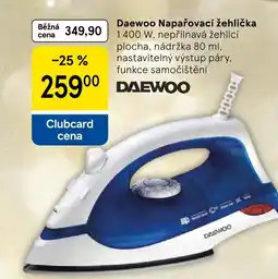 Tesco Daewoo Napařovací žehlička nabídka