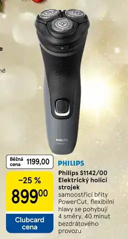 Tesco Philips S1142/00 Elektrický holicí strojek nabídka