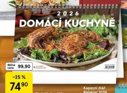 Tesco Stolní kalendář Domácí kuchyně 2026 nabídka