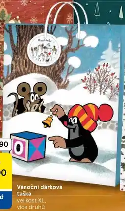 Tesco Vánoční dárková taška nabídka