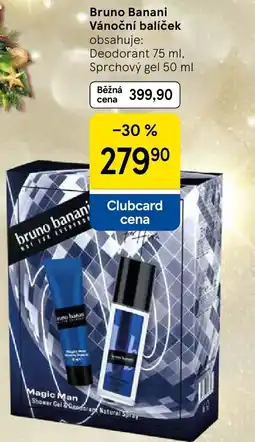 Tesco Bruno Banani Vánoční balíček nabídka