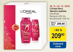 Tesco L'Oréal Paris Vánoční balíček nabídka