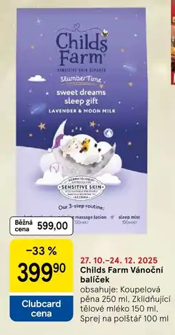 Tesco Childs Farm Vánoční balíček nabídka