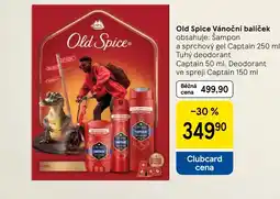 Tesco Old Spice Vánoční balíček nabídka