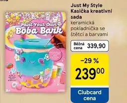 Tesco Just My Style Kasička kreativní sada nabídka
