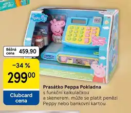 Tesco Prasátko Peppa Pokladna nabídka