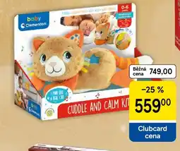 Tesco Clementoni Zklidňující plyšová kočka nabídka