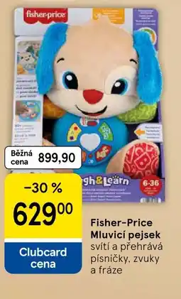 Tesco Fisher-Price Mluvicí pejsek nabídka