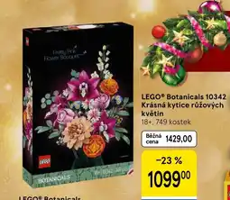 Tesco LEGO® Botanicals 10342 Krásná kytice růžových květin nabídka