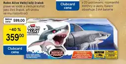 Tesco Robo Alive Velký bílý žralok nabídka