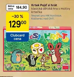 Tesco Krtek Pojď' si hrát nabídka