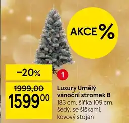 Tesco Luxury Umělý vánoční stromek B nabídka