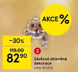 Tesco Závěsné skleněná dekorace nabídka