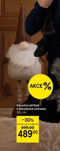 Tesco Vánoční skřítek s dlouhýma nohama nabídka