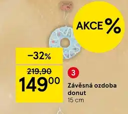 Tesco Závěsná ozdoba donut nabídka