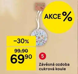 Tesco Závěsná ozdoba cukrová koule nabídka