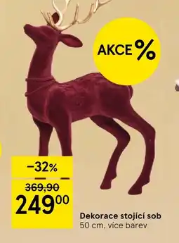 Tesco Dekorace stojící sob nabídka