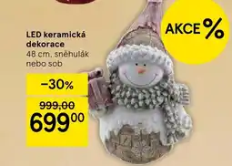 Tesco LED keramická dekorace nabídka
