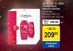 Tesco L'Oréal Paris Vánoční balíček nabídka