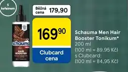 Tesco Schauma Men Hair Booster Tonikum nabídka