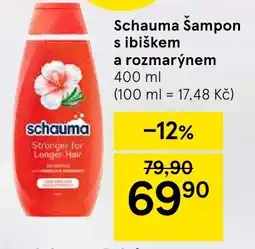 Tesco Schauma Šampon s ibiškem a rozmarýnem nabídka