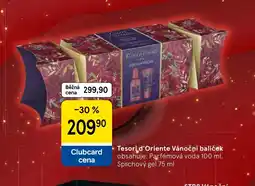 Tesco Tesori d'Oriente Vánoční balíček nabídka