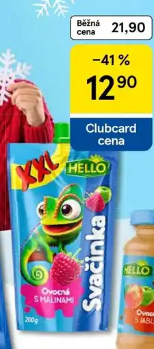 Tesco Hello Svačinka XXL nabídka