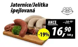 ZEMAN Jaternice/Jelítka špejlovaná nabídka