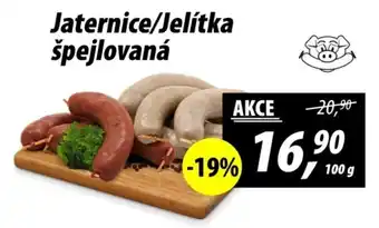 ZEMAN Jaternice/Jelítka špejlovaná nabídka
