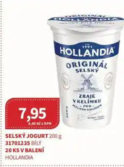 Kubík potraviny HOLLANDIA Selský jogurt nabídka
