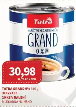 Kubík potraviny TATRA Grand 9% nabídka