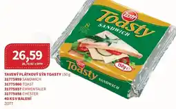 Kubík potraviny ZOTT Tavený plátkový sýr toasty nabídka