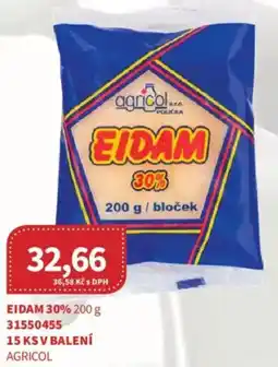 Kubík potraviny AGRICOL Eidam 30% nabídka