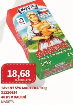 Kubík potraviny MADETA Tavený sýr madetka nabídka