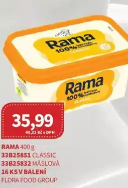 Kubík potraviny Rama nabídka