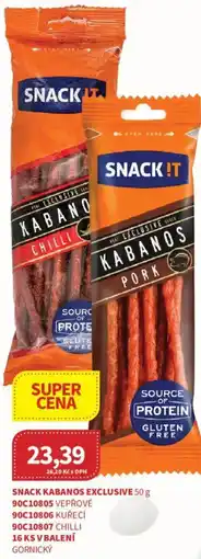 Kubík potraviny Snack kabanos exclusive nabídka